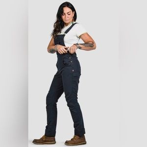 Dovetail Freshley Dropseat Overalls - Navy